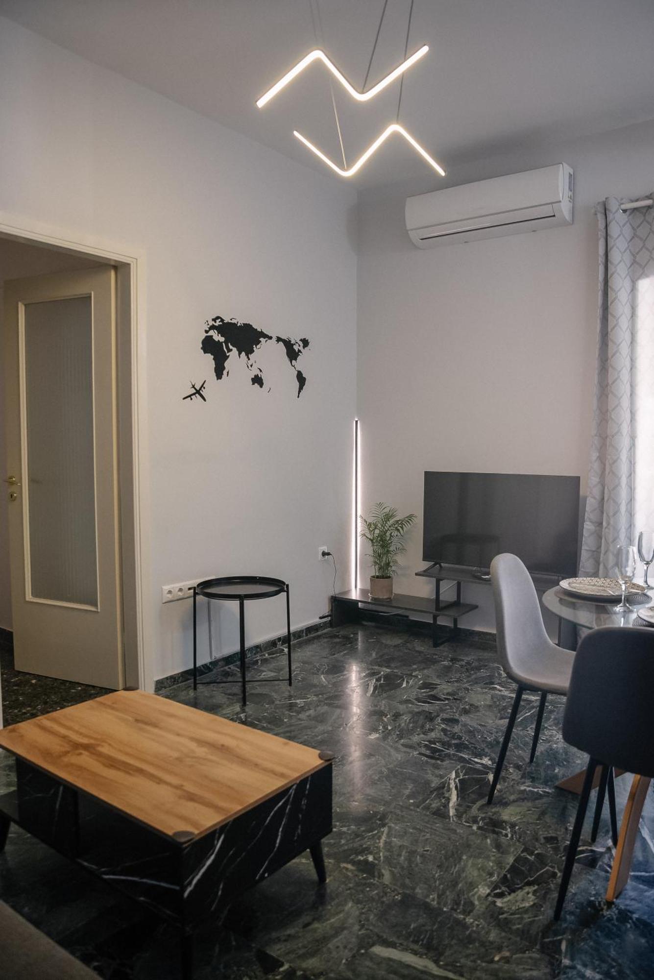 3Cs Athens Ampelokipoi Comfy Flat Ft Patio Airport Direct Day N Night Apartamento Exterior foto